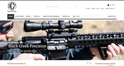 Desktop Screenshot of blackcreekprecision.com